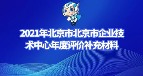 2021年北京市企业技术中心年度评价补充材料 新材料技术推广服务